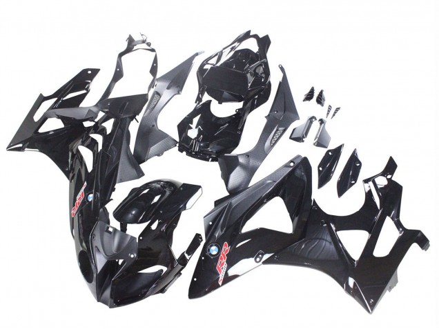 2009-2014 BMW S1000RR Motorcycle Fairing - Glossy Black