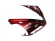 2004-2006 Yamaha YZF 1000 R1 Motorcycle Fairings - Red Glossy Black