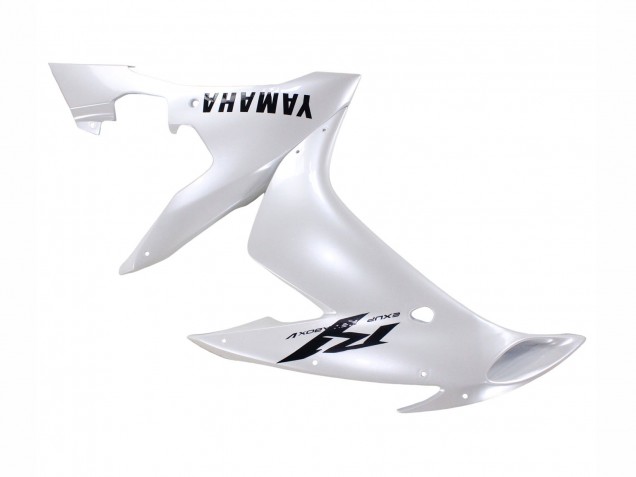 2004-2006 Yamaha YZF 1000 R1 Motorcycle Fairings - Pearl White Black Decals