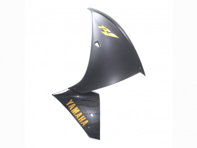 2012-2014 Yamaha YZF 1000 R1 Motorcycle Fairings - Matte Black Gold Decals