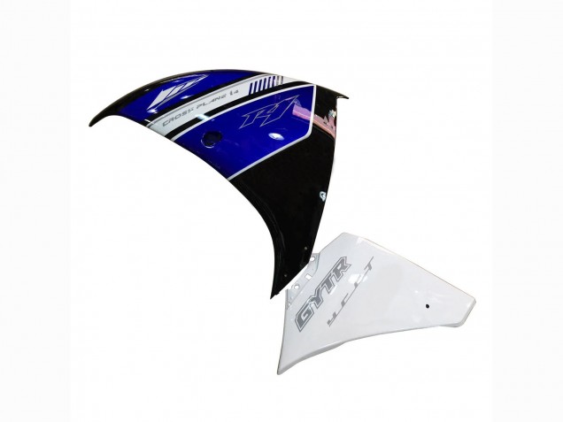 2012-2014 Yamaha YZF 1000 R1 Motorcycle Fairing - White Blue Black