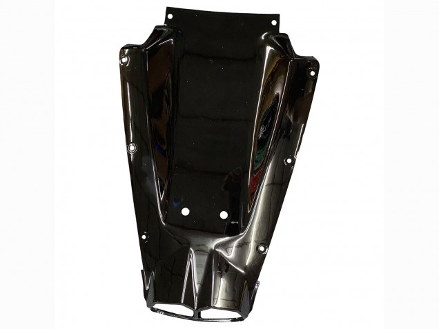 2006-2009 Yamaha YZF R6S Motorcycle Fairings - Glossy Black White Decals