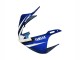2006-2009 Yamaha YZF R6S Motorcycle Fairings - Blue White Glossy Black Yamalube