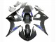 2006-2009 Yamaha YZF R6S Motorcycle Fairings - Matte Black Blue