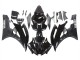 2006-2007 Yamaha YZF 600 R6 Motorcycle Fairings - Glossy Black Matte Black