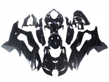 Custom 2021-2025 Kawasaki ZX10R Motorcycle Fairings - Glossy Black
