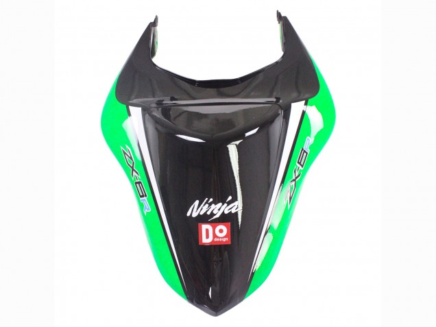 2007-2008 Kawasaki ZX6R Motorcycle Fairings - Green Red