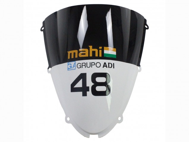 2007-2008 Kawasaki ZX6R Motorcycle Fairings - Green Red