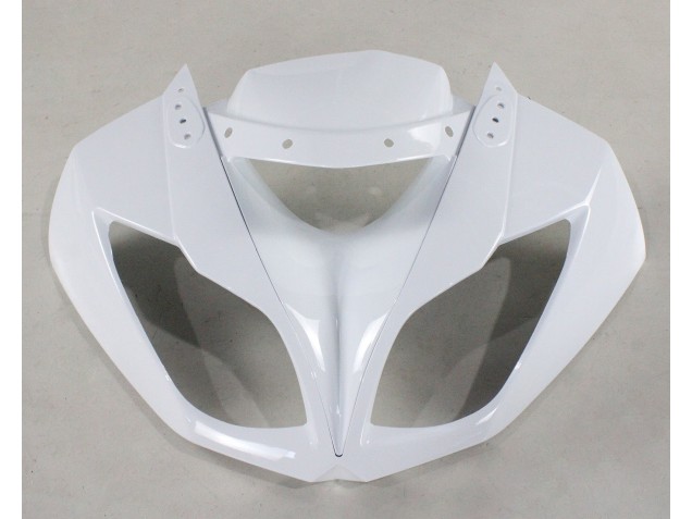 2009-2012 Kawasaki ZX6R Motorcycle Fairings - White Black Ninja