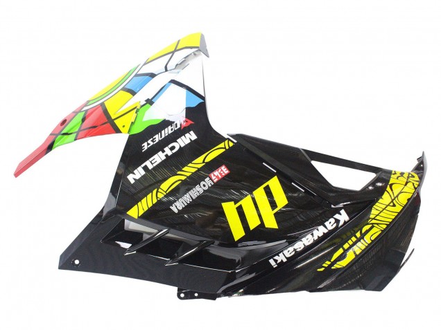 2013-2024 Kawasaki EX300 Motorcycle Fairings - Glossy Black Yellow Red Green Blue White