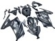 2013-2024 Kawasaki EX300 Motorcycle Fairings - Matte Black White Elf Snow