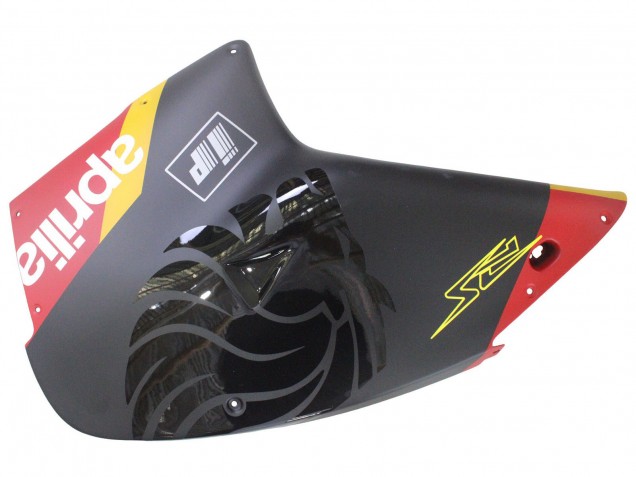 2000-2005 Aprilia RS125 Motorcycle Fairings - Black Red Yellow
