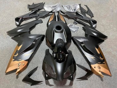 Custom 2006-2011 Aprilia RS125 Motorcycle Fairings - Matte Black Brown