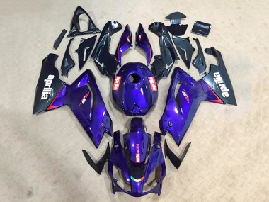 Custom 2006-2011 Aprilia RS125 Motorcycle Fairings - Blue Purple Black