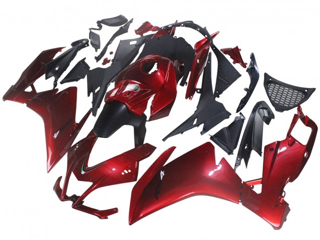 2012-2018 Aprilia RS4 50 125 Motorcycle Fairing - Red Matte Black