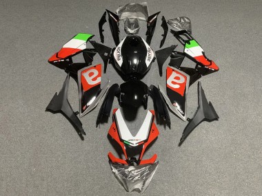 Custom 2012-2018 Aprilia RS4 50 125 Motorcycle Fairings - White Green Red Glossy Black
