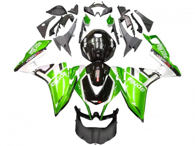 2012-2019 White Green Glossy Black Aprilia RS4 50 125 Motorcycle Fairings