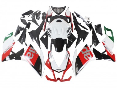 Custom 2012-2018 Aprilia RS4 50 125 Motorcycle Fairings - White Red Green Glossy Black
