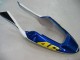 2004-2007 Honda CBR600 F4i Motorcycle Fairings - Yellow Blue White Black Nastro Azzurro