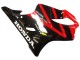 2004-2007 Honda CBR600 F4i Motorcycle Fairing - Red Glossy Black
