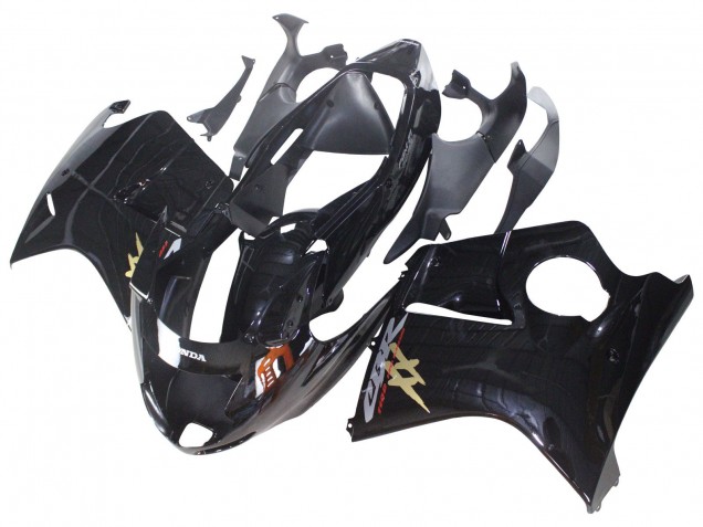 1996-2007 Honda CBR1100XX Blackbird Abs Motorcycle Fairings - Glossy Black