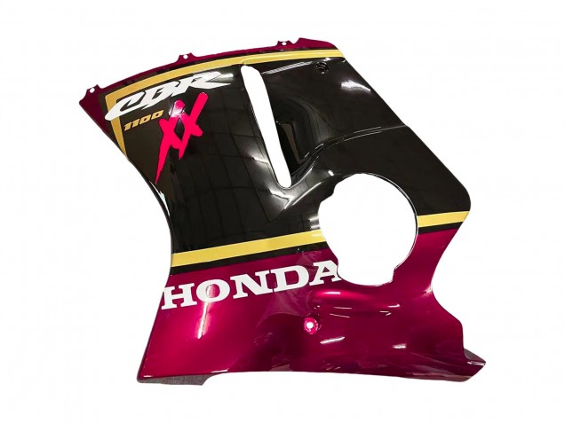 1996-2007 Honda CBR1100XX Blackbird Motorcycle Fairings - Glossy Black Red Yellow