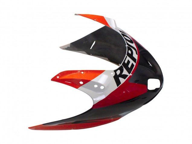 1996-2007 Honda CBR1100XX Blackbird Abs Motorcycle Fairings - Orange White Red Glossy Black Repsol