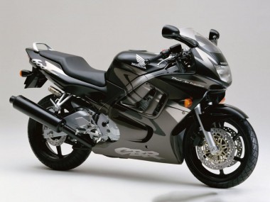 Custom 1995-1996 Honda CBR600 F3 Motorcycle Fairings - Grey Black