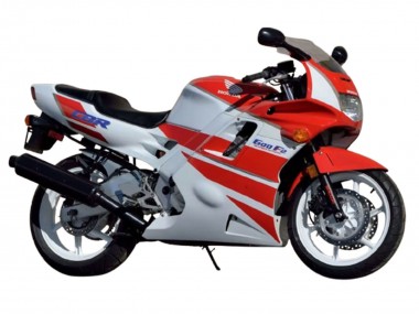 Custom 1997-1998 Honda CBR600 F3 Motorcycle Fairings - White Red