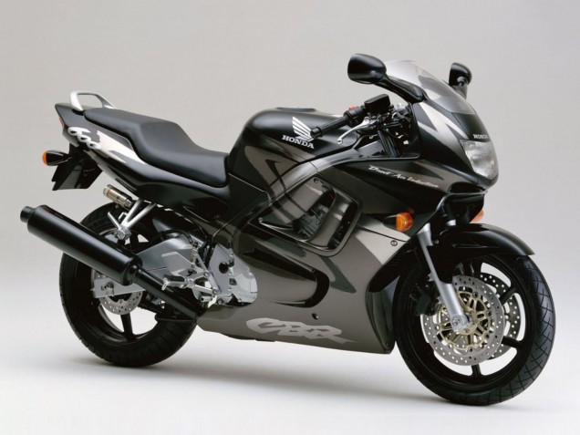 1997-1998 Honda CBR600 F3 Motorcycle Fairings - Grey Matte Black