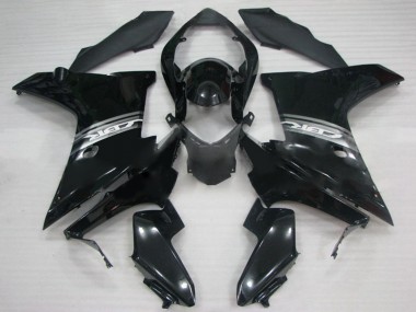 Custom 2011-2013 Honda CBR600F Motorcycle Fairing - Glossy Black
