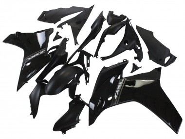 Custom 2011-2013 Honda CBR600F Motorcycle Fairings - Glossy Black