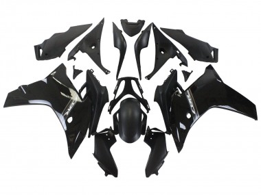 Custom 2011-2013 Honda CBR600F Motorcycle Fairings - Glossy Black