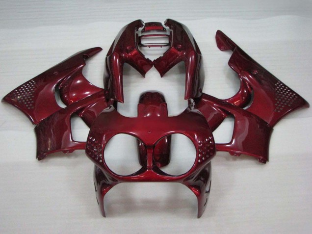 1992-1993 Honda CBR900RR 893 Motorcycle Fairings - Maroon Red