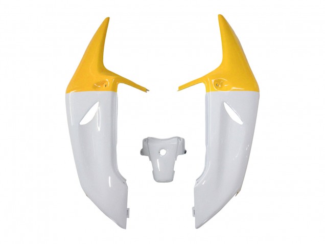 1998-1999 Honda CBR900RR 919 Motorcycle Fairings - White Yellow Glossy Black