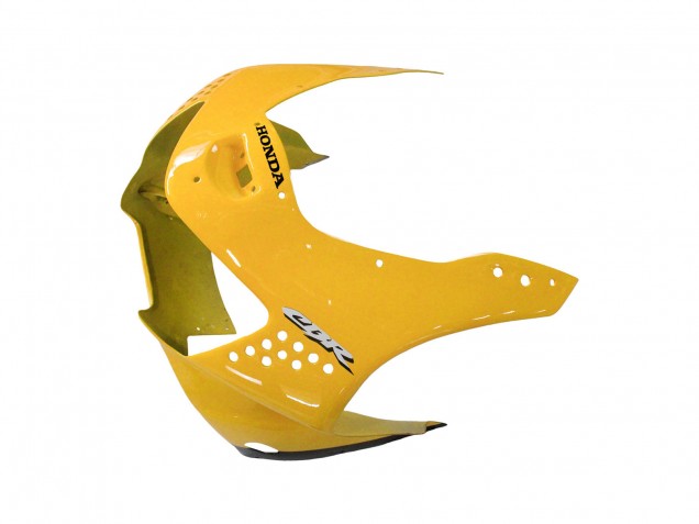 1998-1999 Honda CBR900RR 919 Motorcycle Fairings - White Yellow Glossy Black