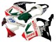 2002-2003 Honda CBR900RR 954 Motorcycle Fairings - White Red Green Glossy Black Castrol