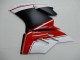 2011-2014 Ducati 1199 Motorcycle Fairings - White Red Matte Black