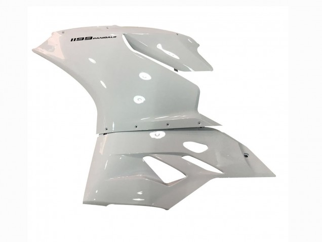 2011-2014 Ducati 1199 Motorcycle Fairings - White