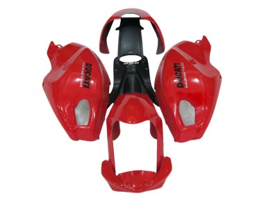 Custom 2008-2012 Ducati Monster 696 796 1100 1100S Motorcycle Fairing - Red
