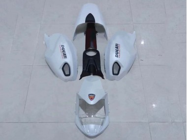 Custom 2008-2012 Ducati Monster 696 796 1100 1100S Motorcycle Fairing - White