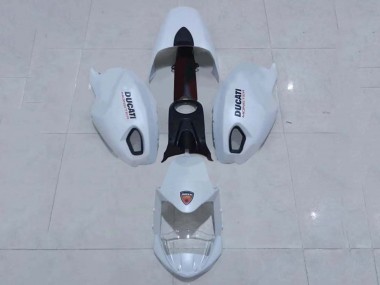 Custom 2008-2012 Ducati Monster 696 796 1100 1100S Motorcycle Fairing - White