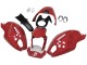 2008-2012 Ducati Monster 696 796 1100 1100S Motorcycle Fairings - Red White