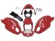 2008-2012 Ducati Monster 696 796 1100 1100S Motorcycle Fairings - Red White