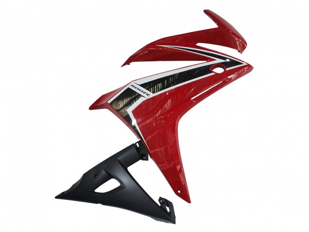 2016-2018 Honda CBR500R Motorcycle Fairings - Red White Matte Black