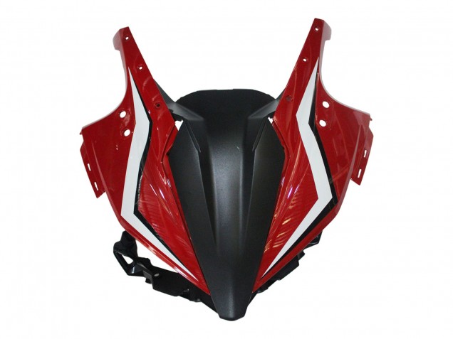 2016-2018 Honda CBR500R Motorcycle Fairings - Red White Matte Black