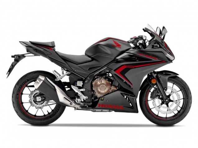 2022-2023 Honda CBR500R Motorcycle Fairings - Matte Black Red