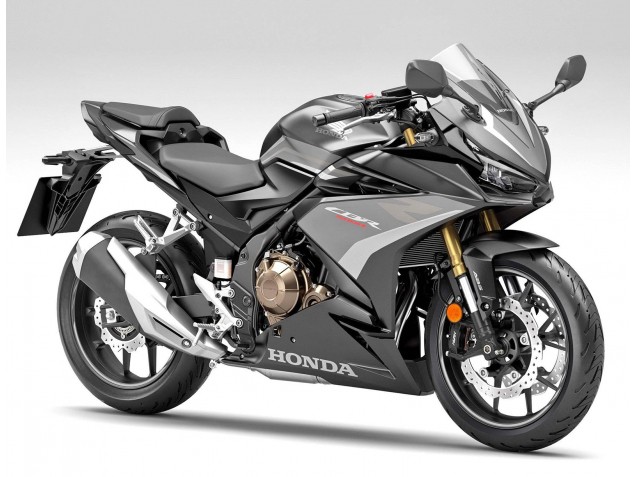 2022-2023 Honda CBR500R Motorcycle Fairings - Silver Grey Matte Black