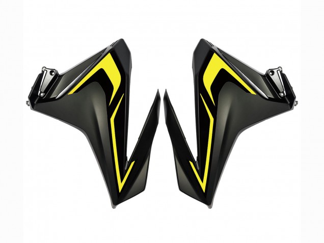 2022-2023 Honda CBR500R Motorcycle Fairings - Matte Black Yellow