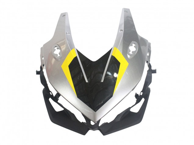 2022-2023 Honda CBR500R Motorcycle Fairings - Silver Yellow Glossy Black